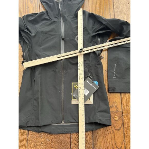 Black Diamond Jacket Womens Liquid Point Shell Gore-Tex Water Proof XS NWT - Picture 6 of 9
